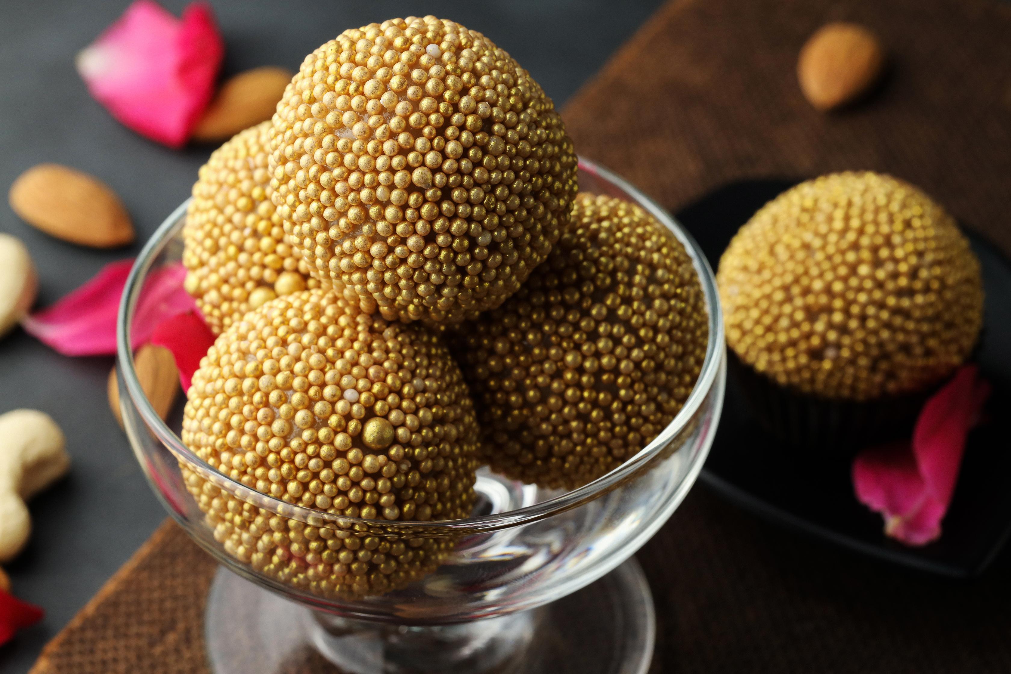 Golden Hazelnut Truffles – A Luxurious Delight ✨